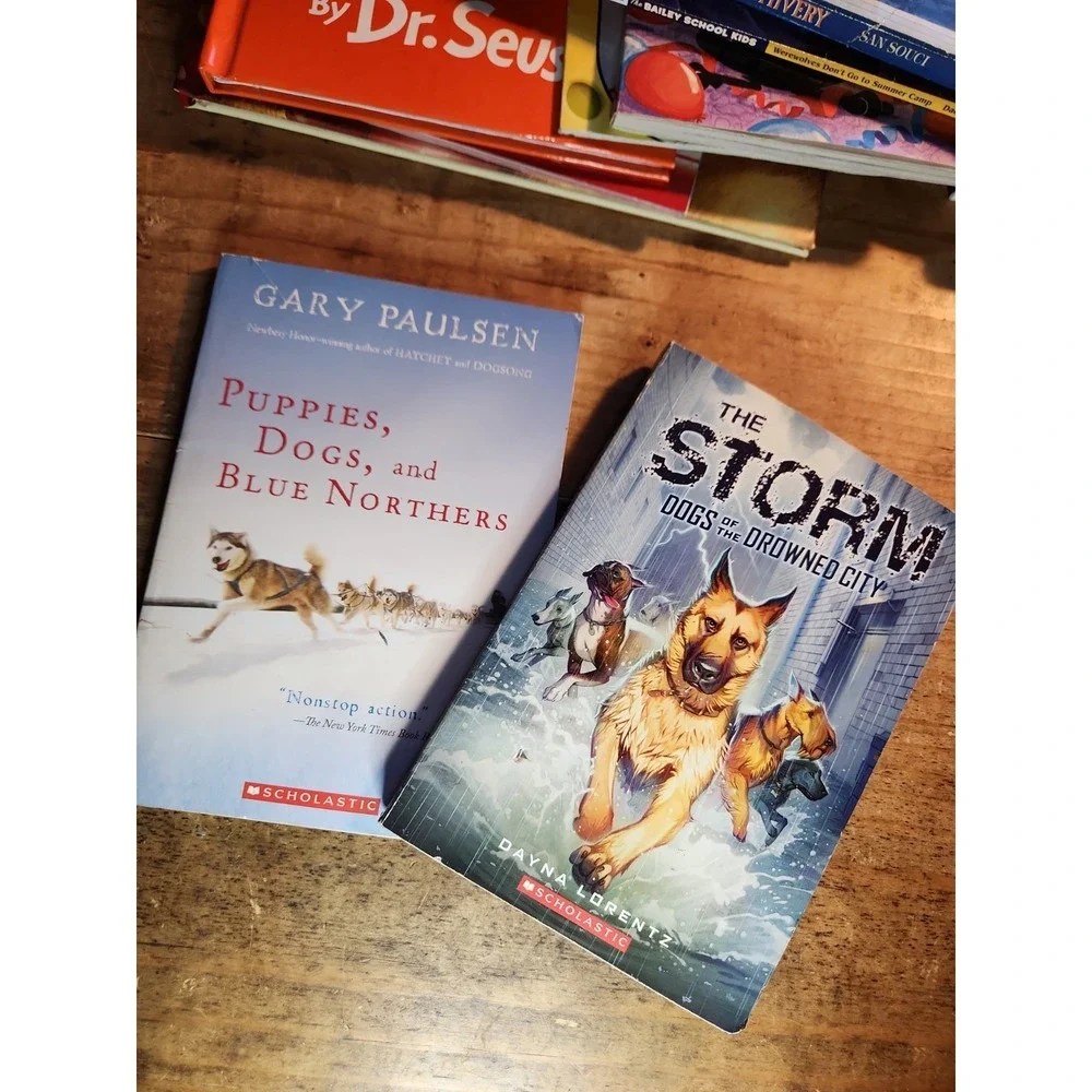 Dog Adventure Books, Set Of 2.  ''The Storm